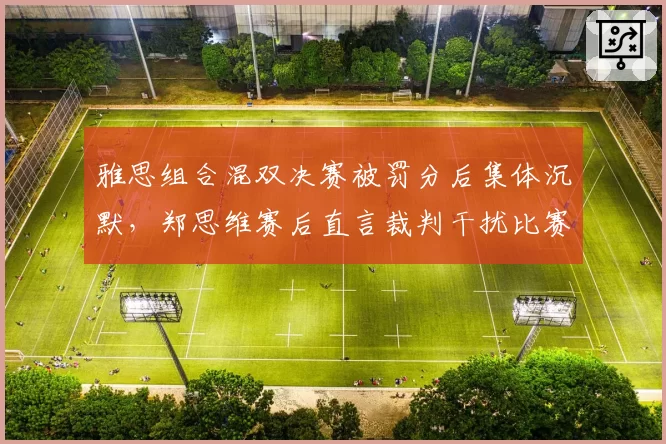 雅思组合混双决赛被罚分后集体沉默，郑思维赛后直言裁判干扰比赛节奏